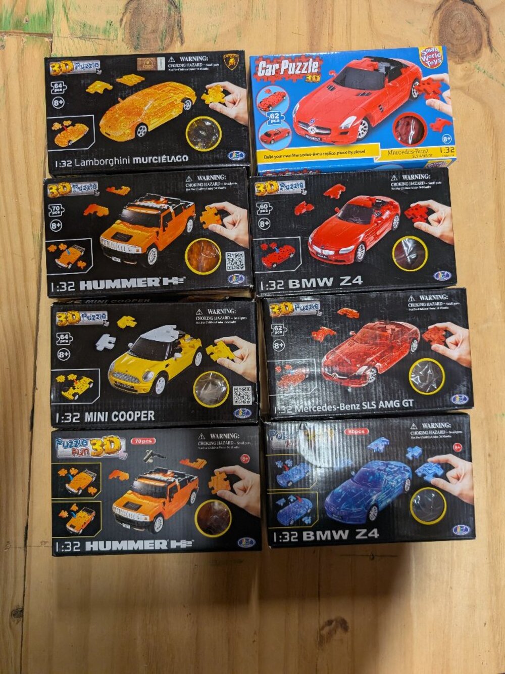 3D Car Puzzles
